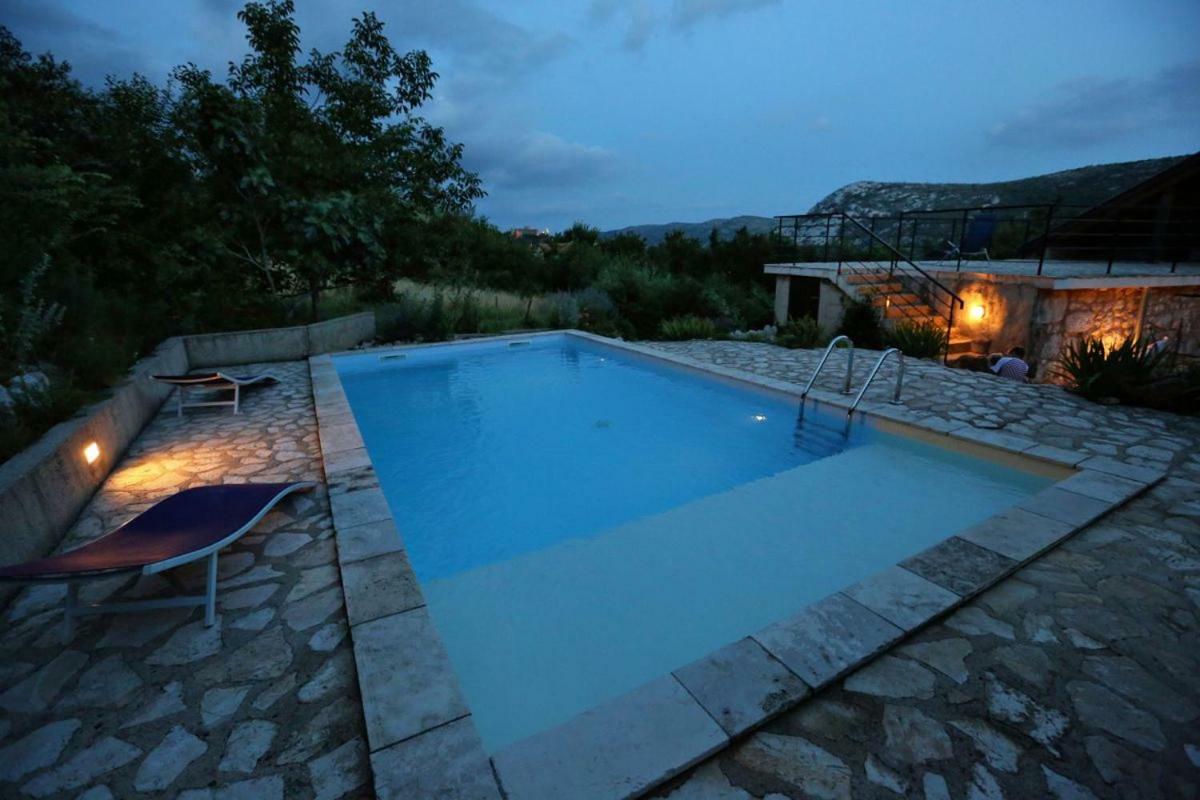 Abeona Mediterranean Villa Drivenik Exteriér fotografie