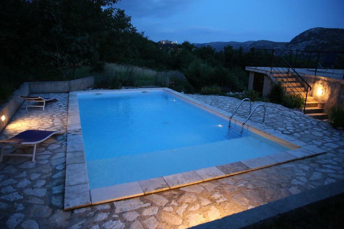 Abeona Mediterranean Villa Drivenik Exteriér fotografie