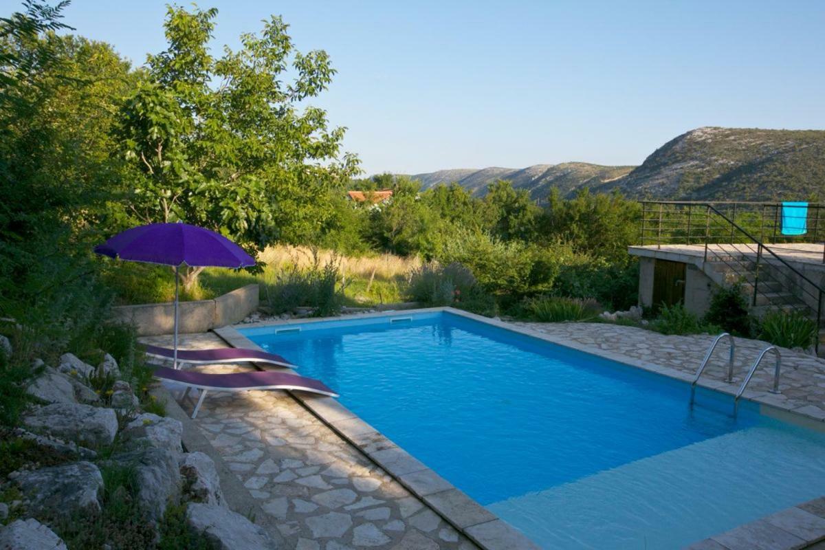 Abeona Mediterranean Villa Drivenik Exteriér fotografie
